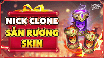 Nick Clone Sẵn Rương Skin